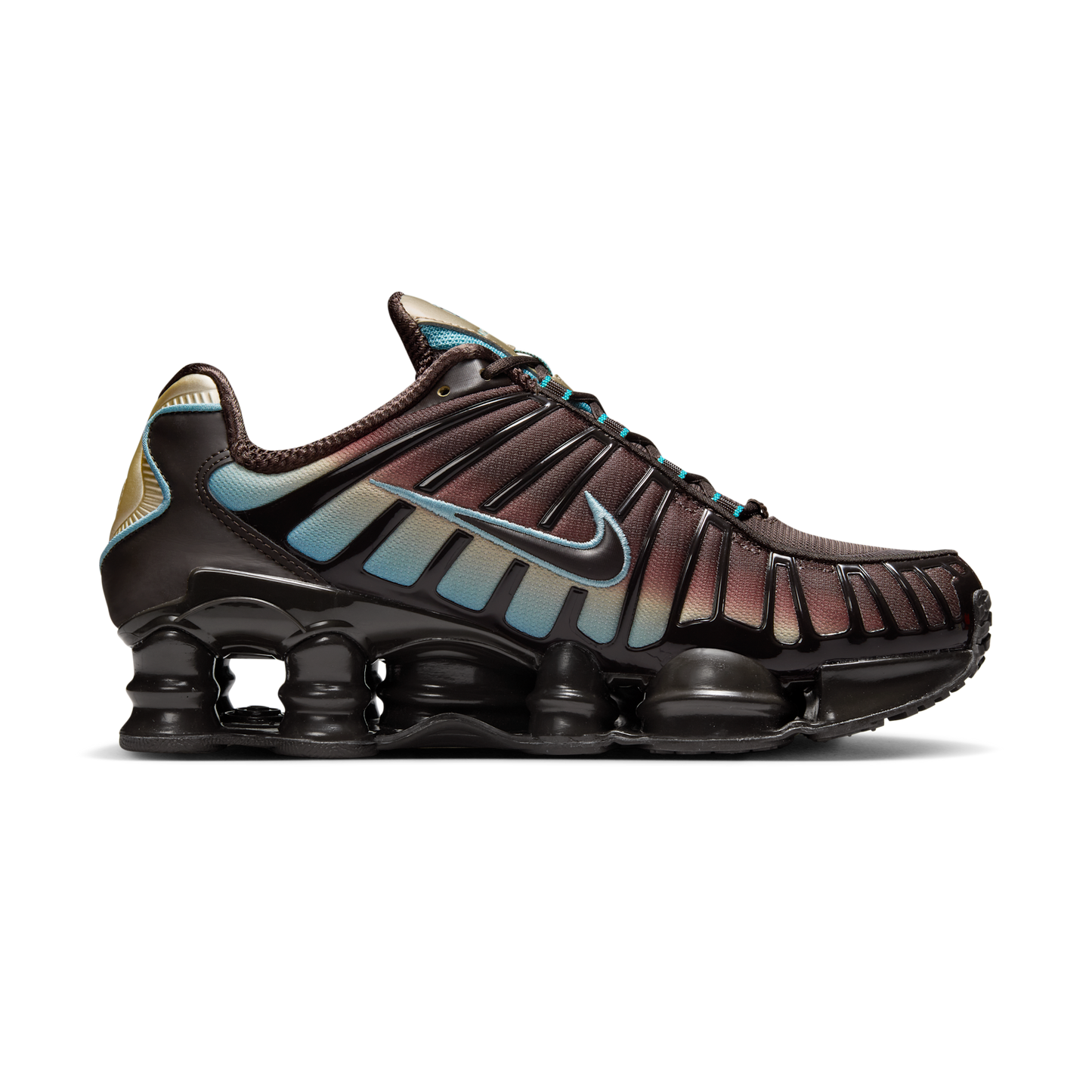 Nike Shox TL Velvet Brown Denim Turquoise (Women's)