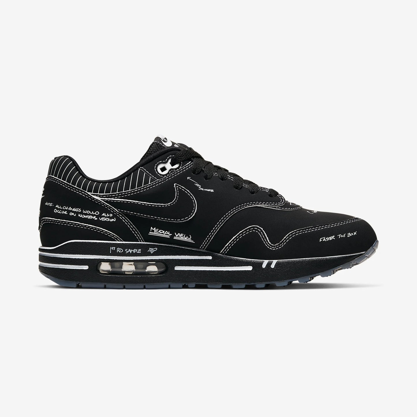 Nike Air Max 1 Tinker Sketch to Shelf Black