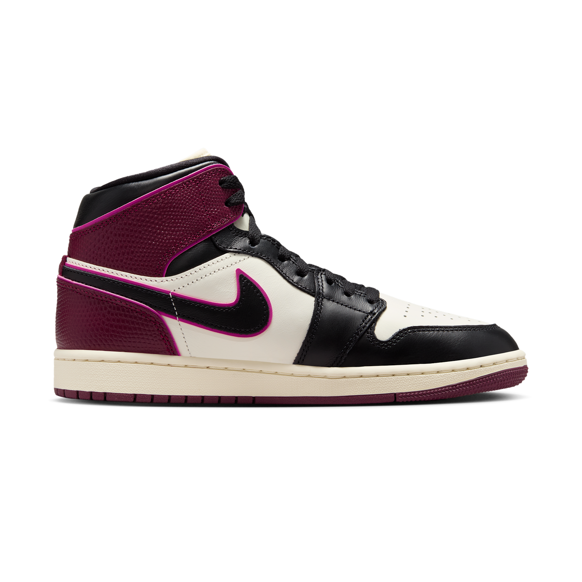 Jordan 1 Mid SE Bordeaux (Women's)