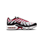 Nike Air Max Plus Pure Platinum Black White University Red (GS)