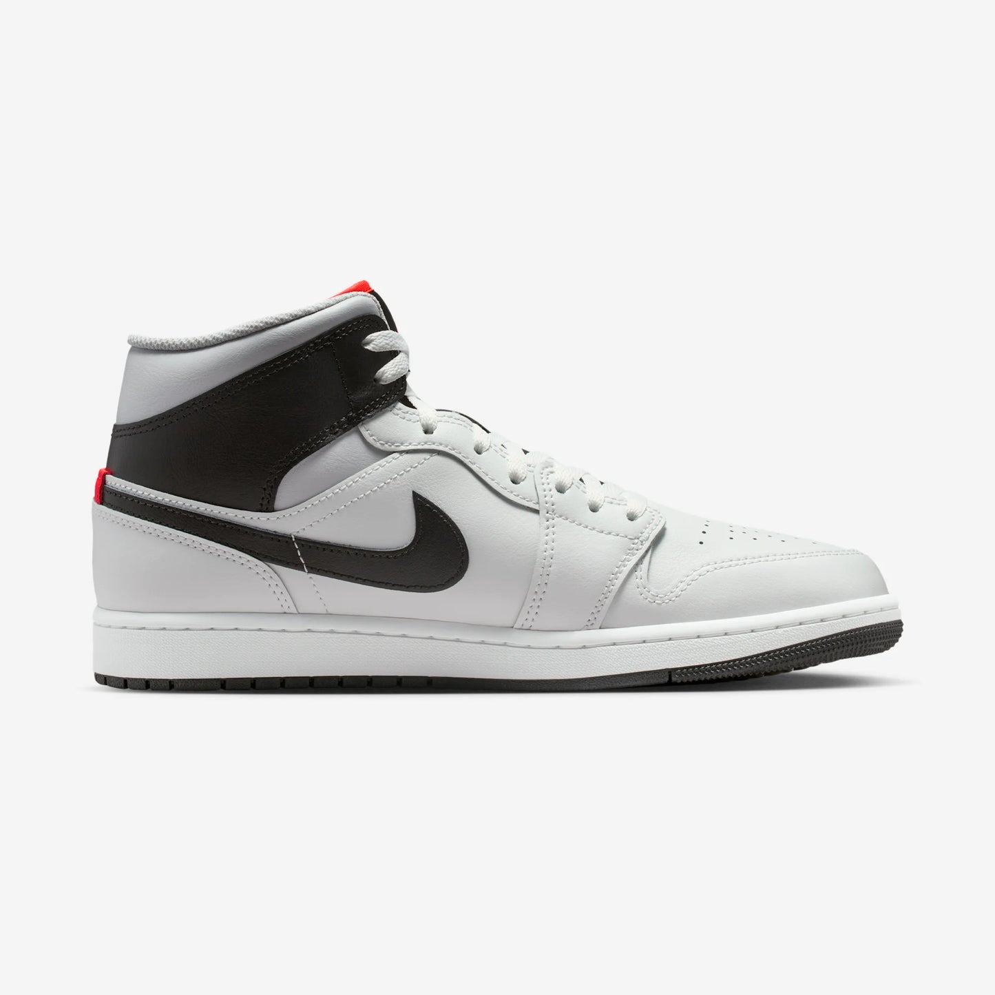 Jordan 1 Mid White Neutral Grey Infrared