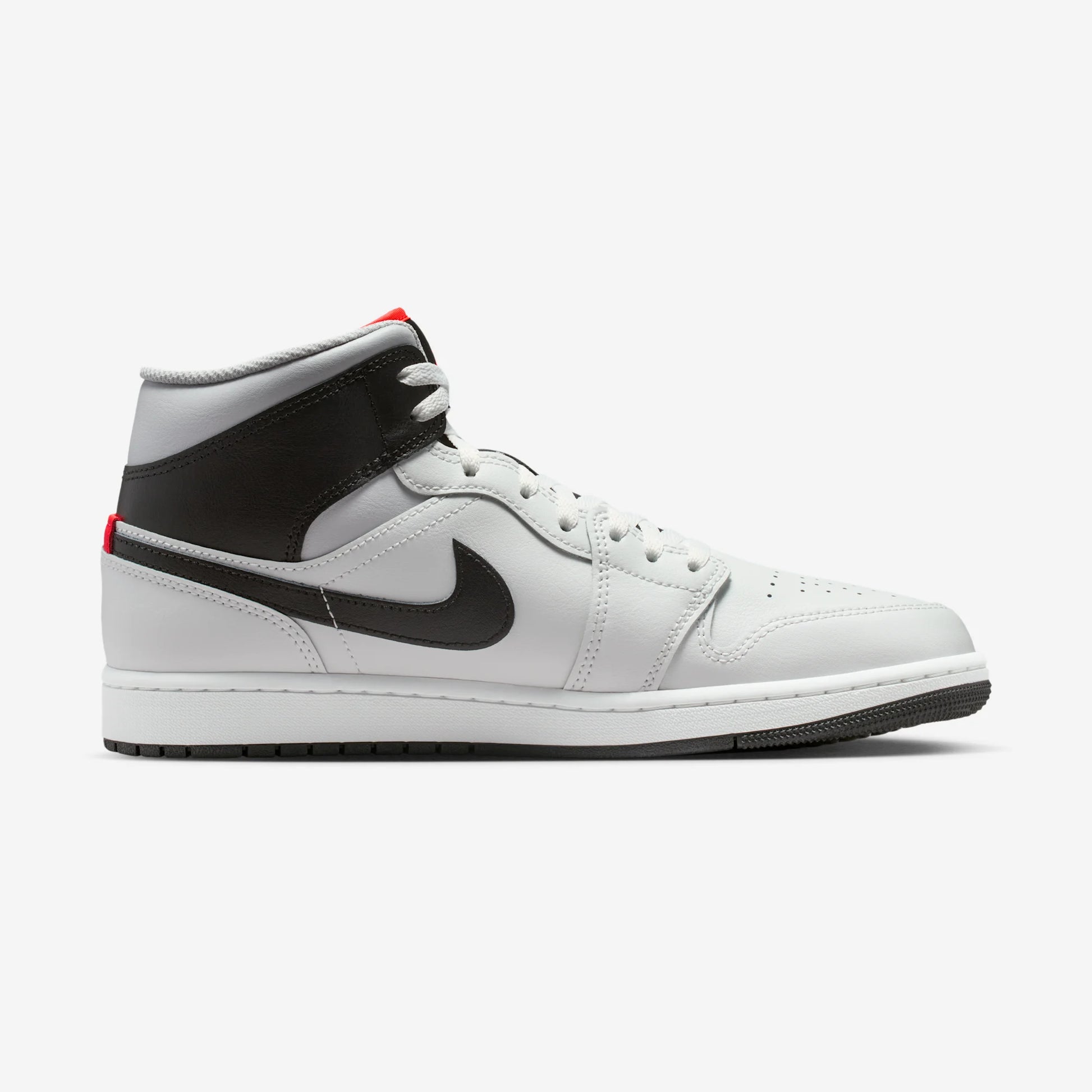 Jordan 1 Mid White Neutral Grey Infrared