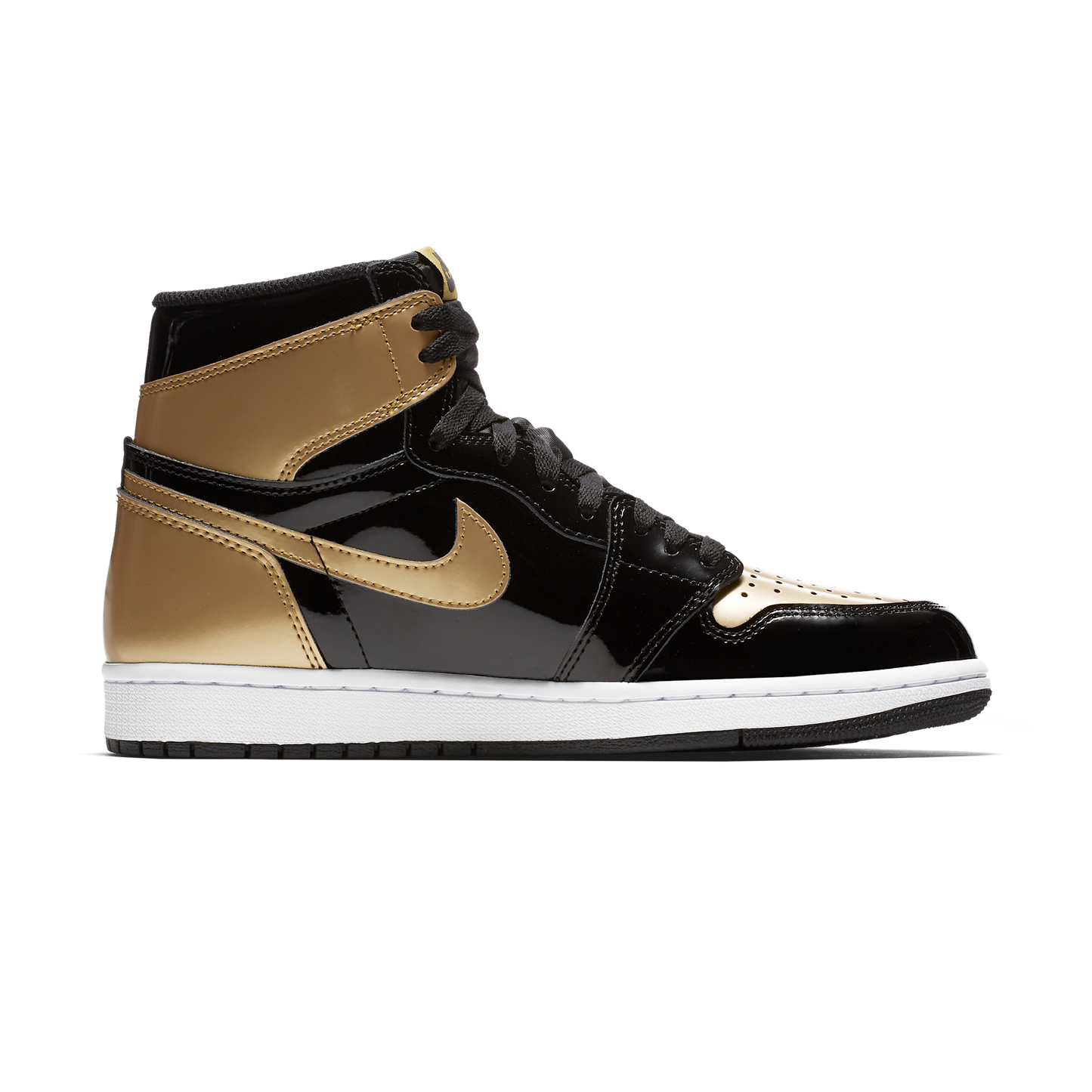Jordan 1 Retro High NRG Patent Gold Toe
