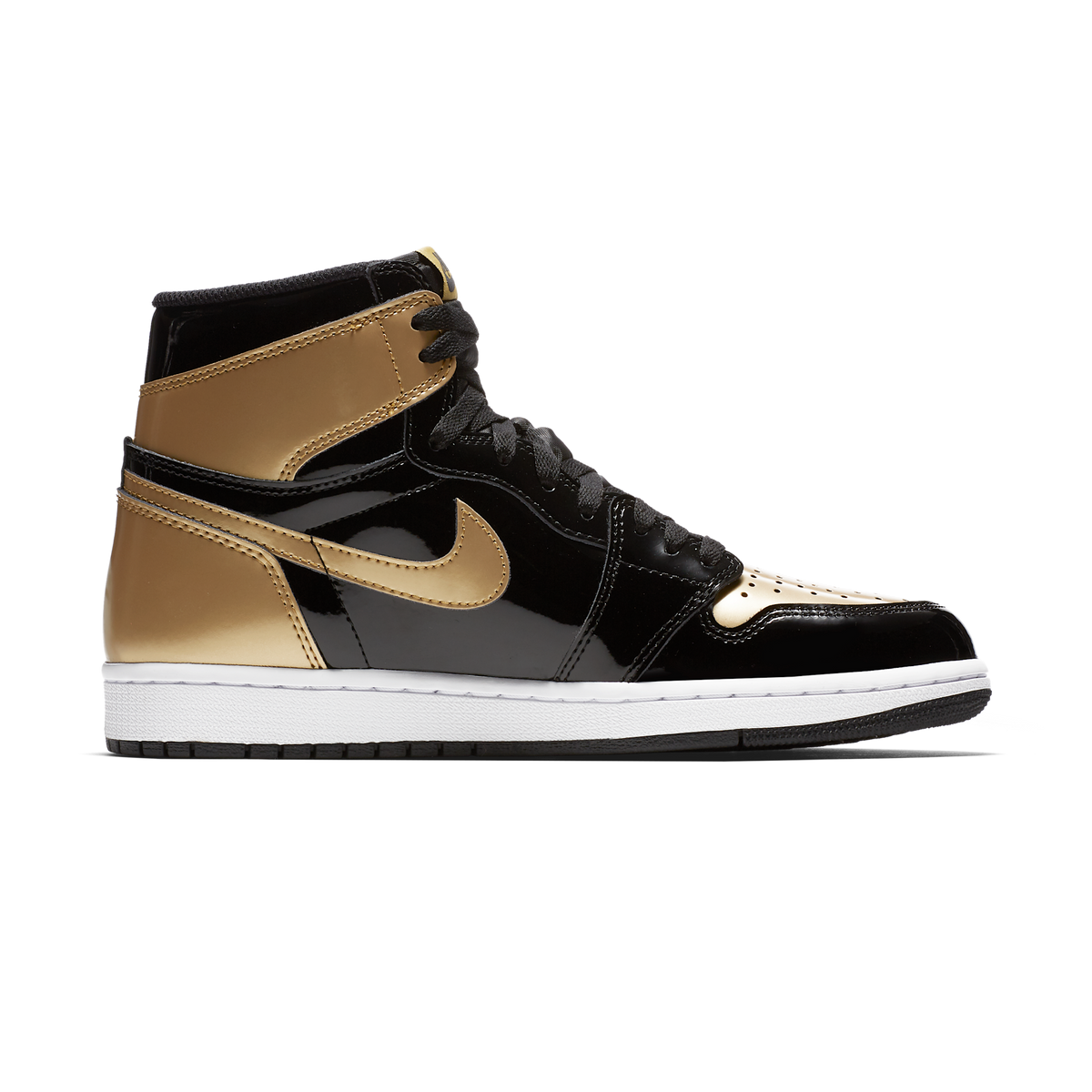 Jordan 1 Retro High NRG Patent Gold Toe