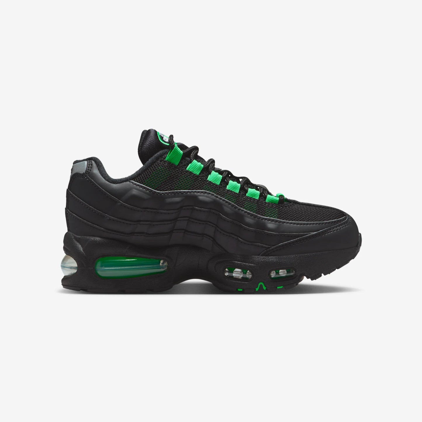 Nike Air Max 95 Black Green Shock (GS)