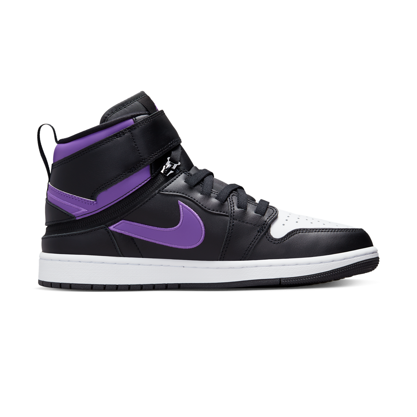 Jordan 1 High FlyEase Black Bright Violet