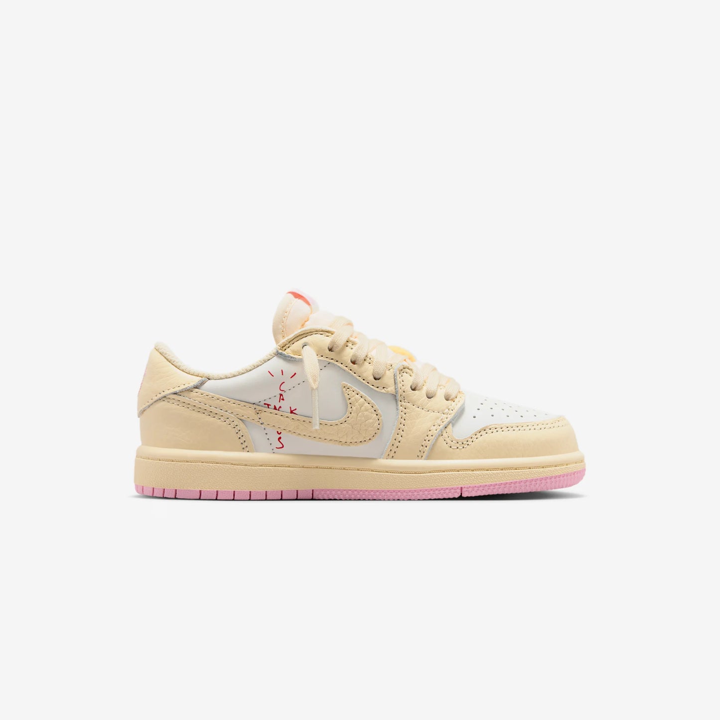Jordan 1 Retro Low OG SP Travis Scott Shy Pink (PS)