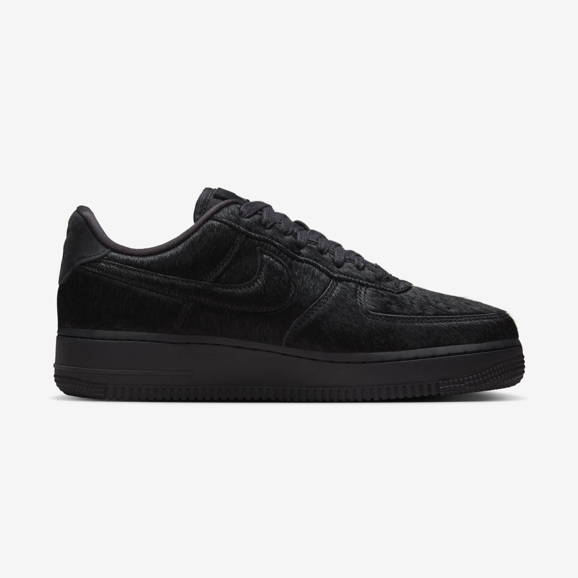 Nike Air Force 1 Low '07 Triple Black Pony Hair (Women's)