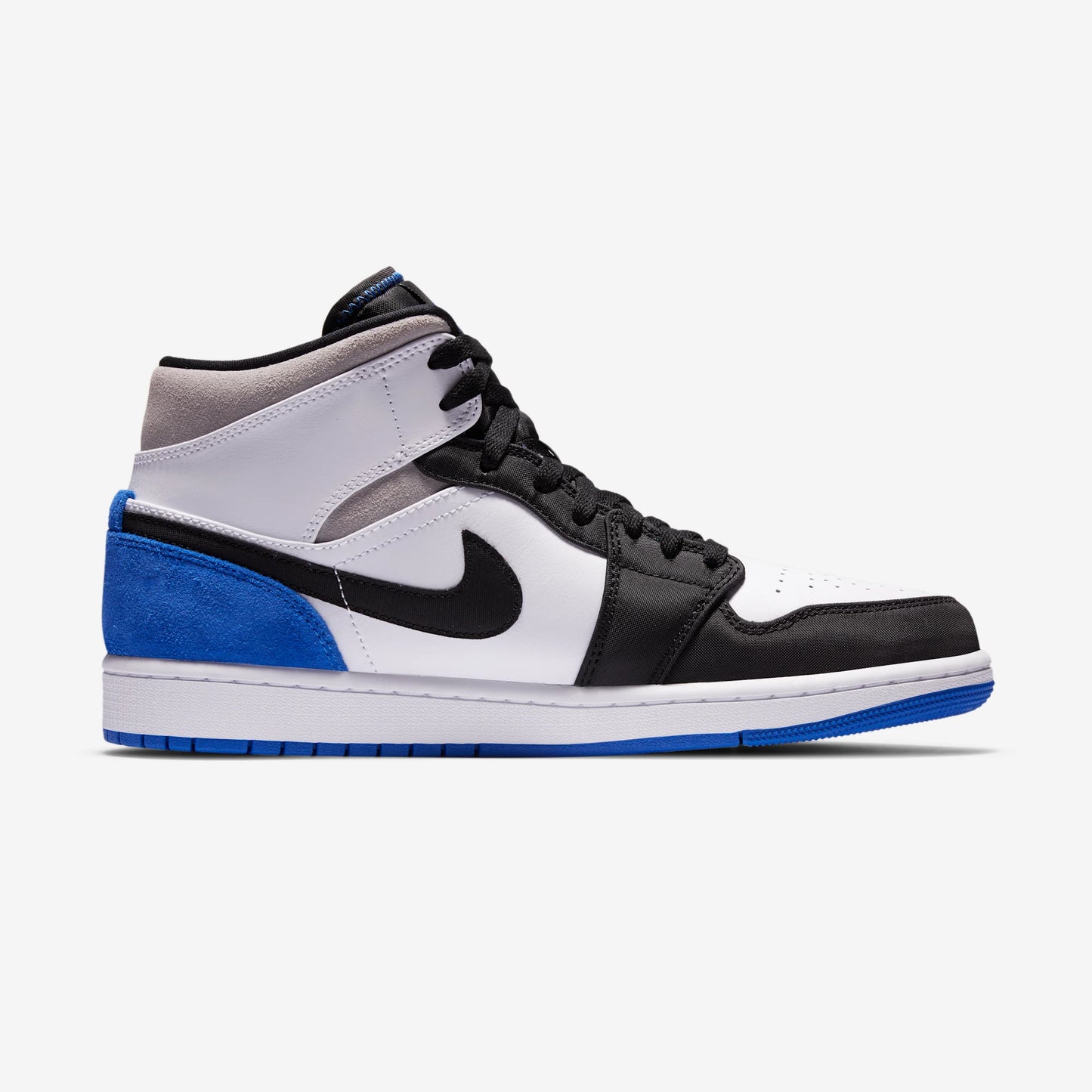 Jordan 1 Mid SE Royal Black Toe