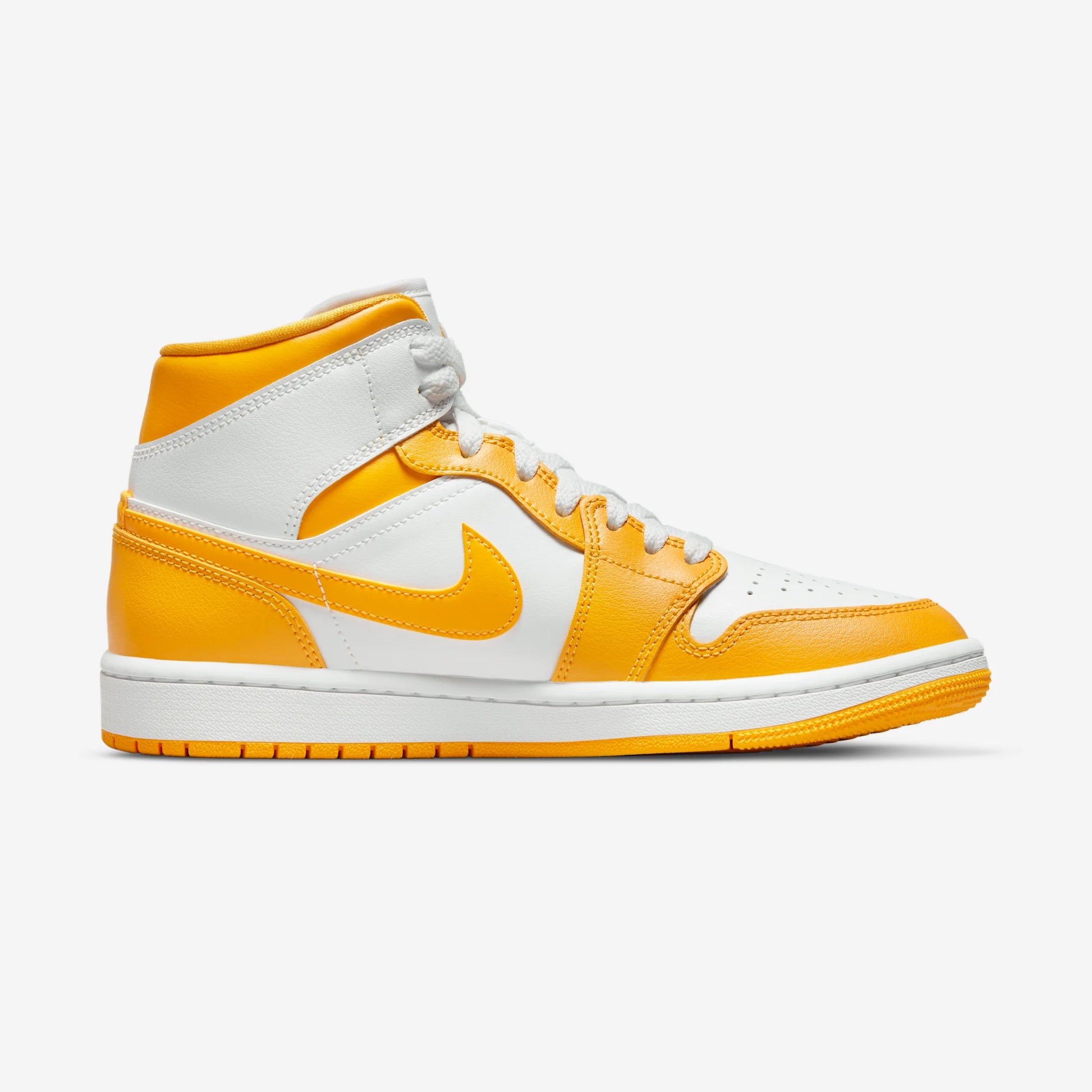 Jordan 1 Mid White University Gold (Women's)