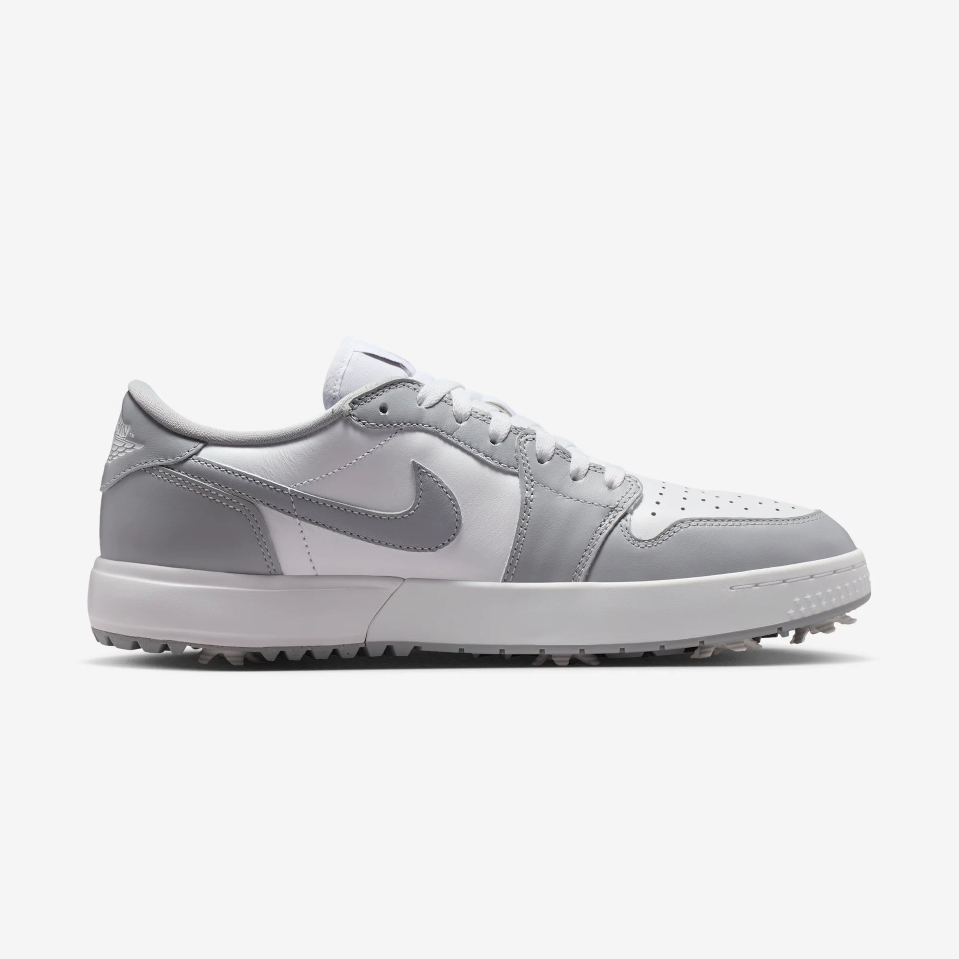 Jordan 1 Low Golf Spiked Wolf Grey White