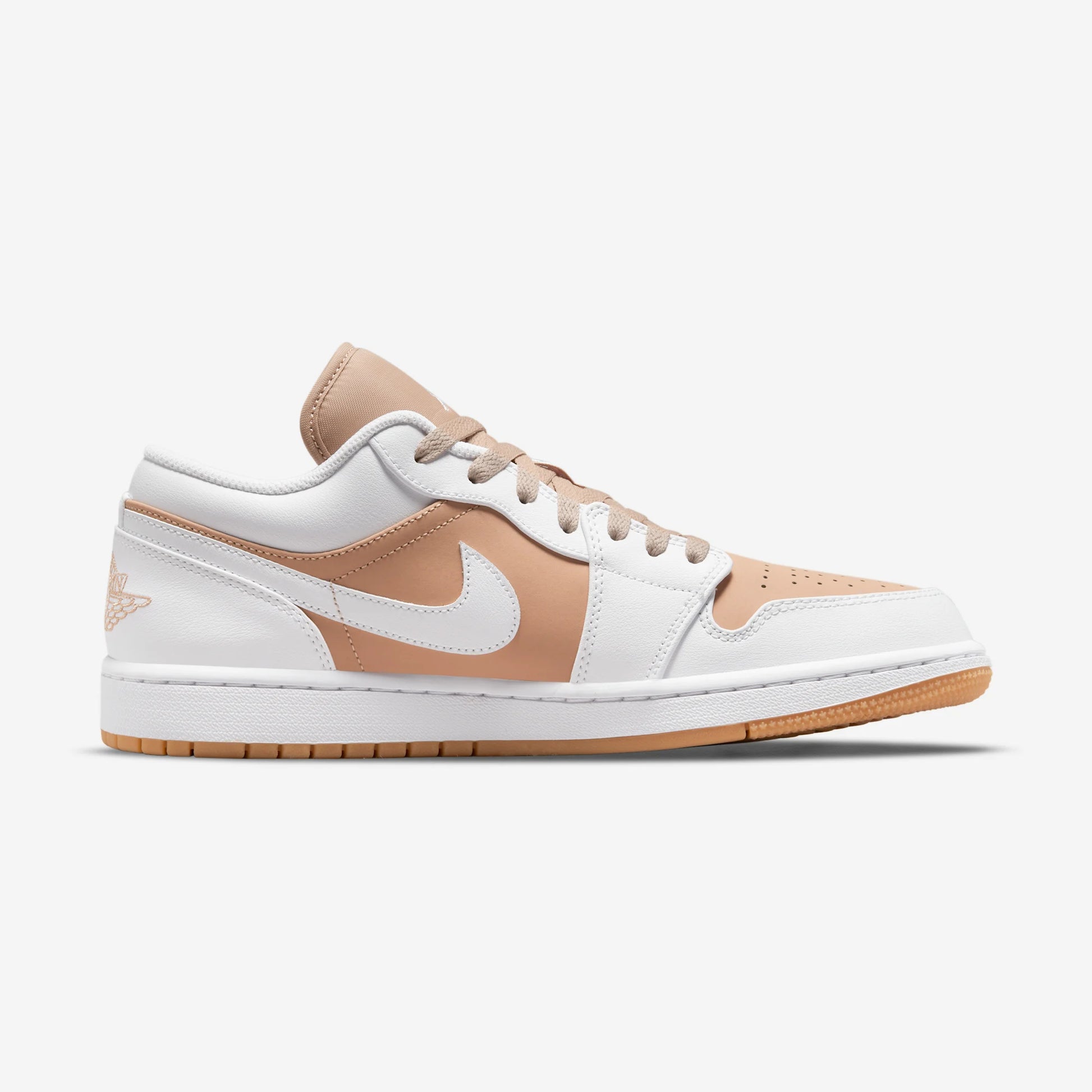 Jordan 1 Low Gum White