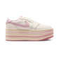 Jordan 1 Low Triple Stack Pale Ivory Iced Carmine (Women's)