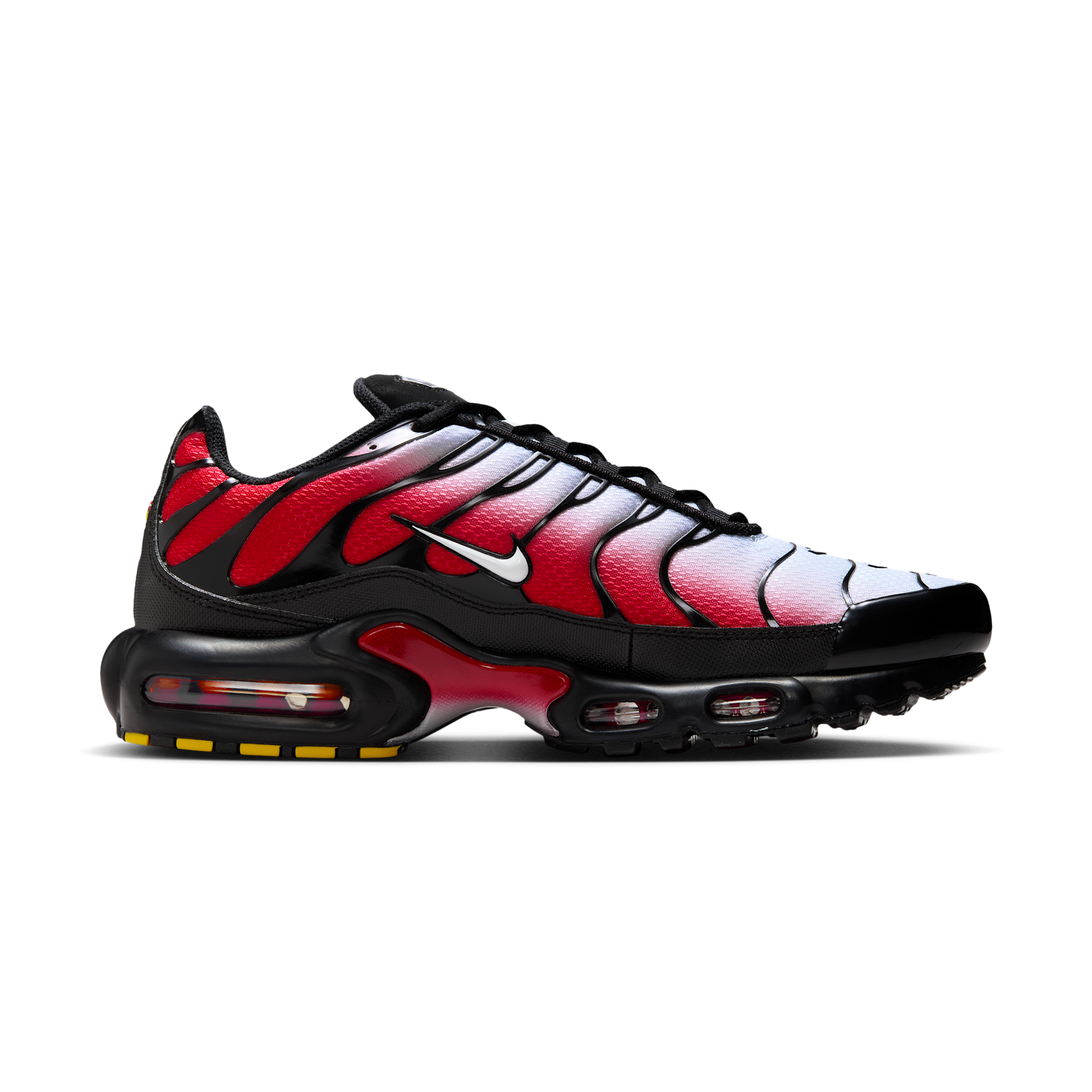 Nike Air Max Plus Pure Platinum University Red Black White