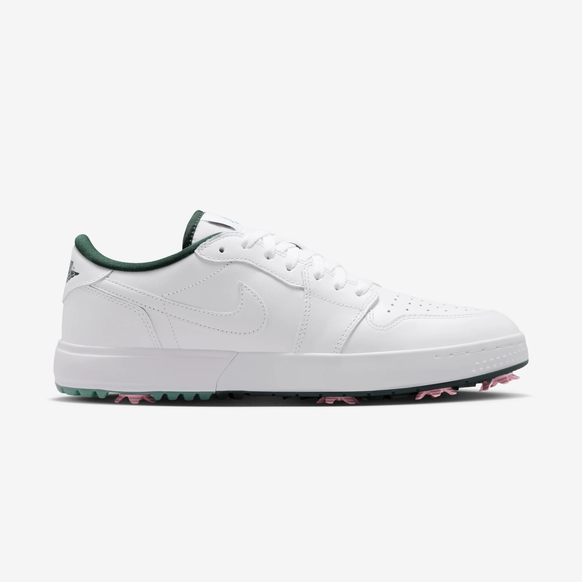 Jordan 1 Low Golf Spiked White Fir Elemental Pink