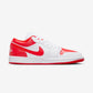 Jordan 1 Low White Chile Red (Women's)