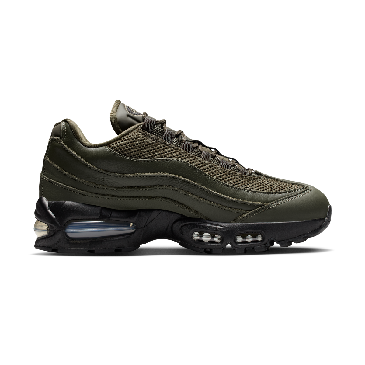Nike Air Max 95 Big Bubble Cargo Khaki Jewel Swoosh (Women's)