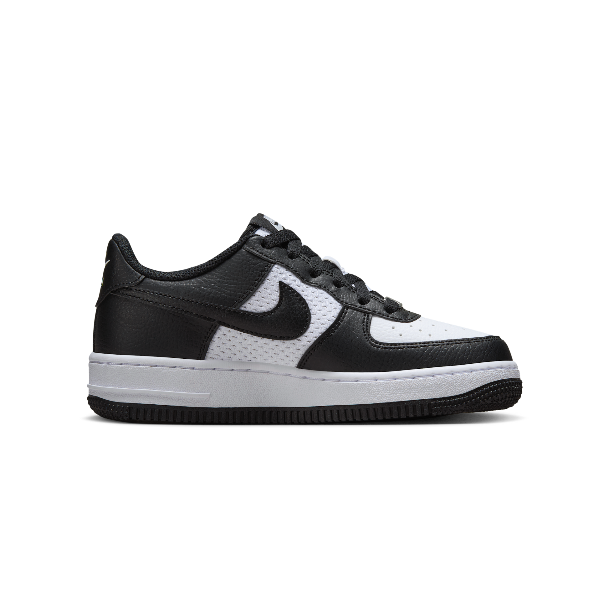 Nike Air Force 1 Low Black White Mesh (GS)
