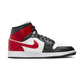 Jordan 1 Mid Gym Red Off Noir (Women's)