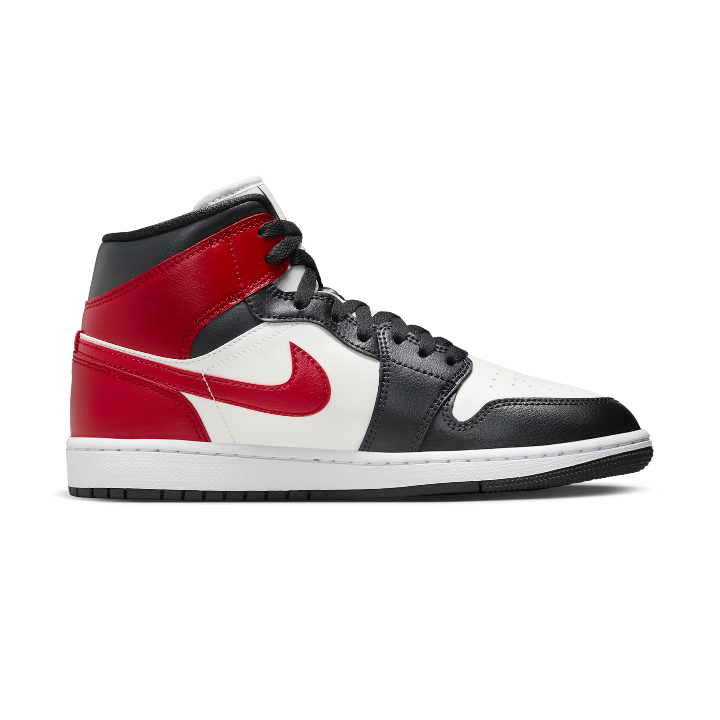 Jordan 1 Mid Gym Red Off Noir (Women's)