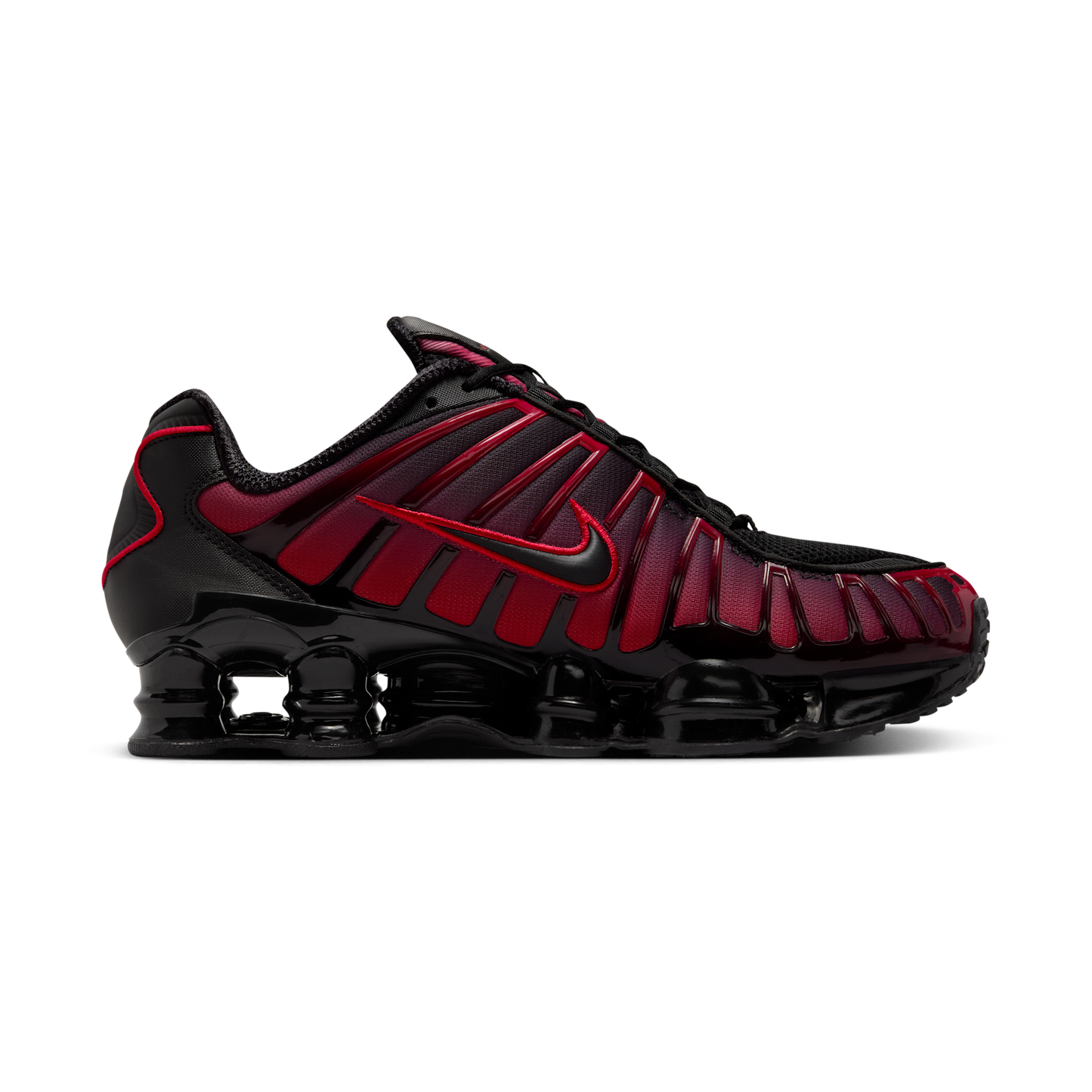 Nike Shox TL Black University Red Gradient
