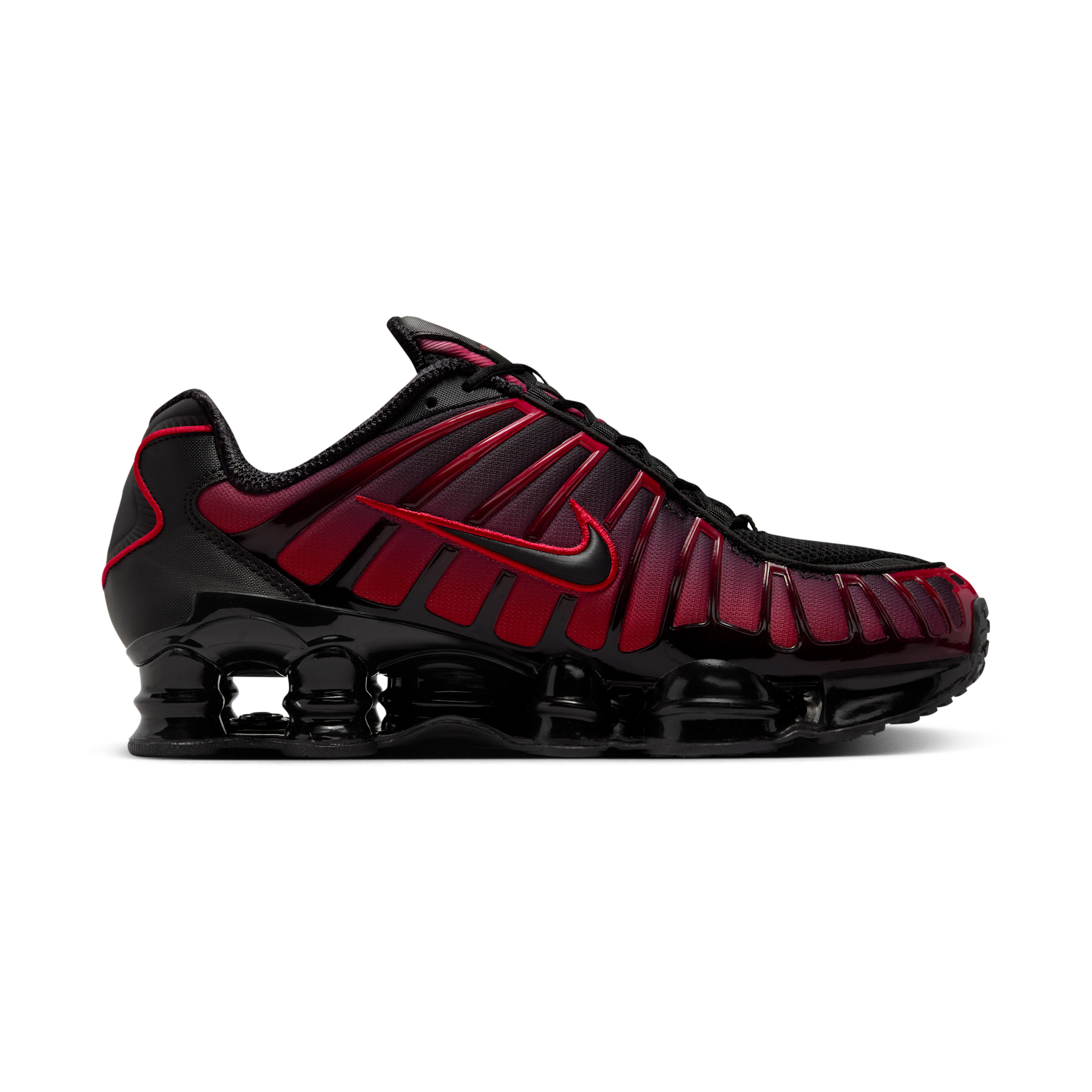 Nike Shox TL Black University Red Gradient