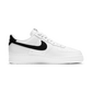 Nike Air Force 1 Low '07 White Black Pebbled Leather