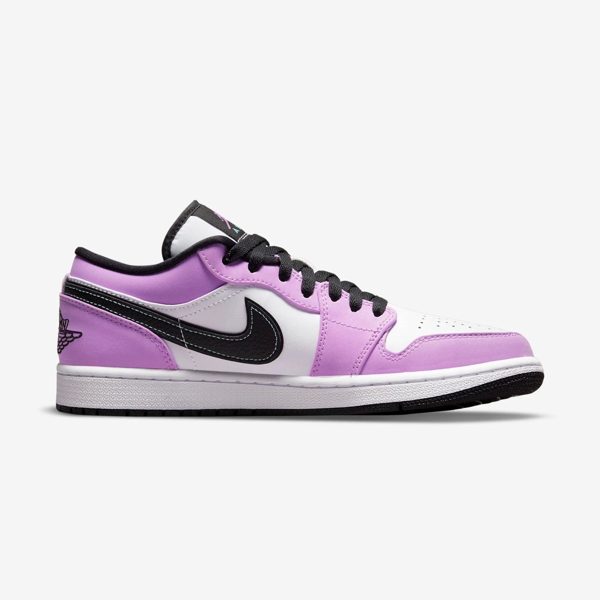 Jordan 1 Low SE Violet Shock White Black
