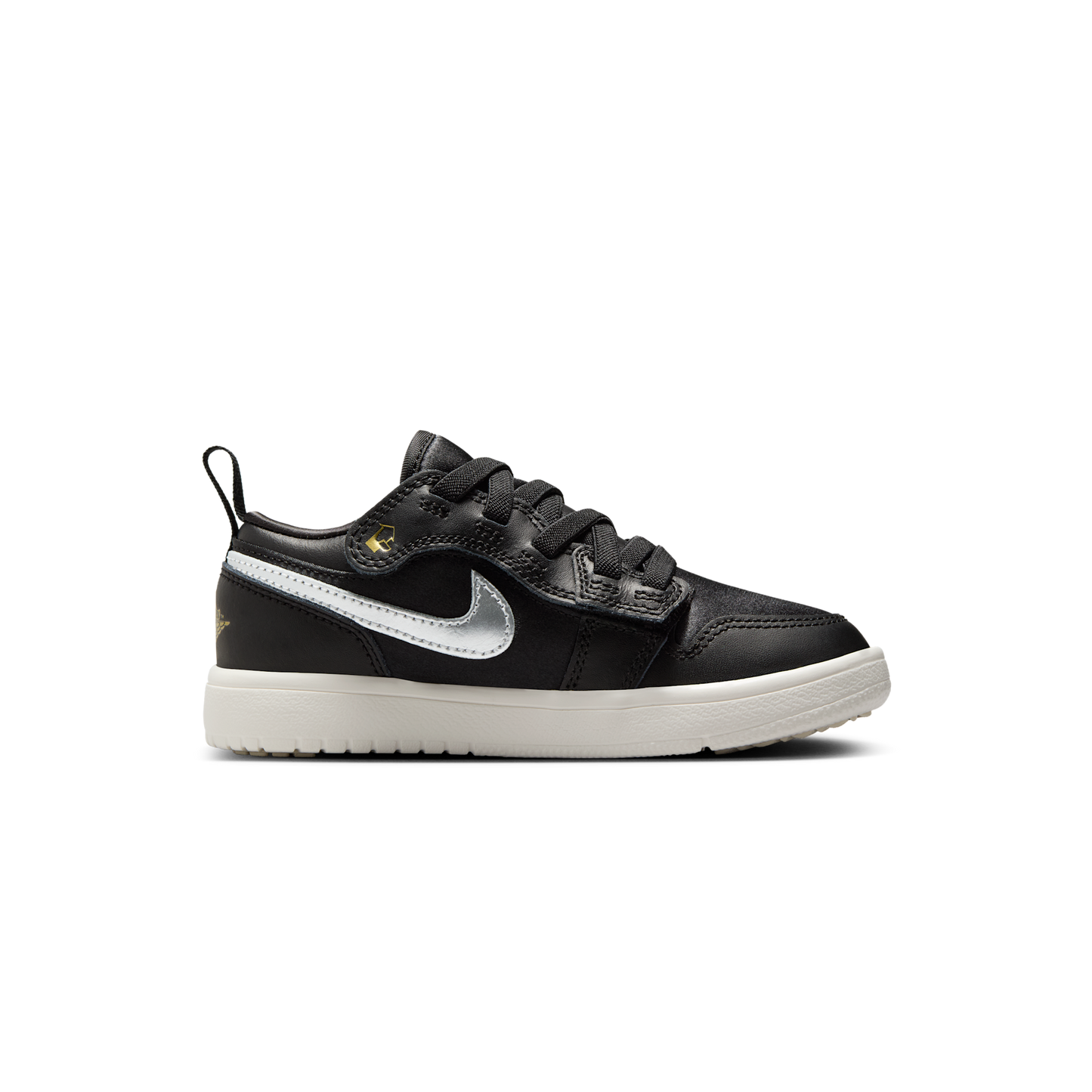 Jordan 1 Low Alt SE Black Silver Sail Gold (PS)