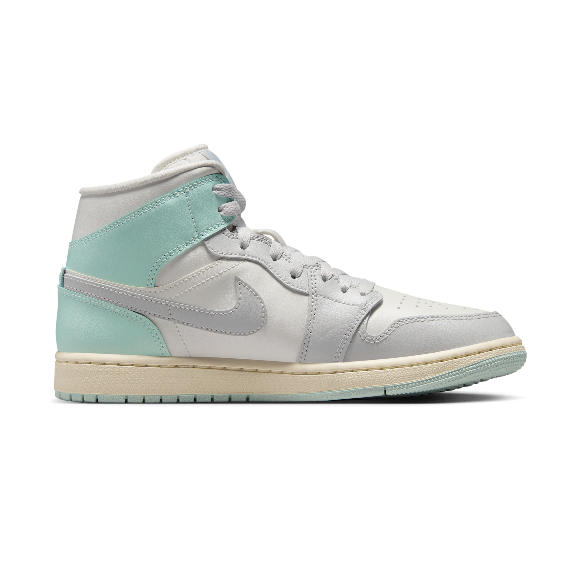 Jordan 1 Mid Football Grey Igloo (Women's)