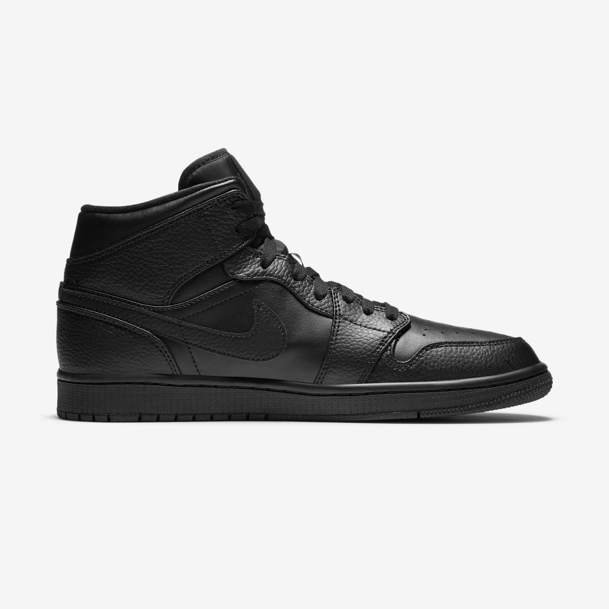 Jordan 1 Mid Triple Black