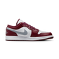 Jordan 1 Low White Bordeaux
