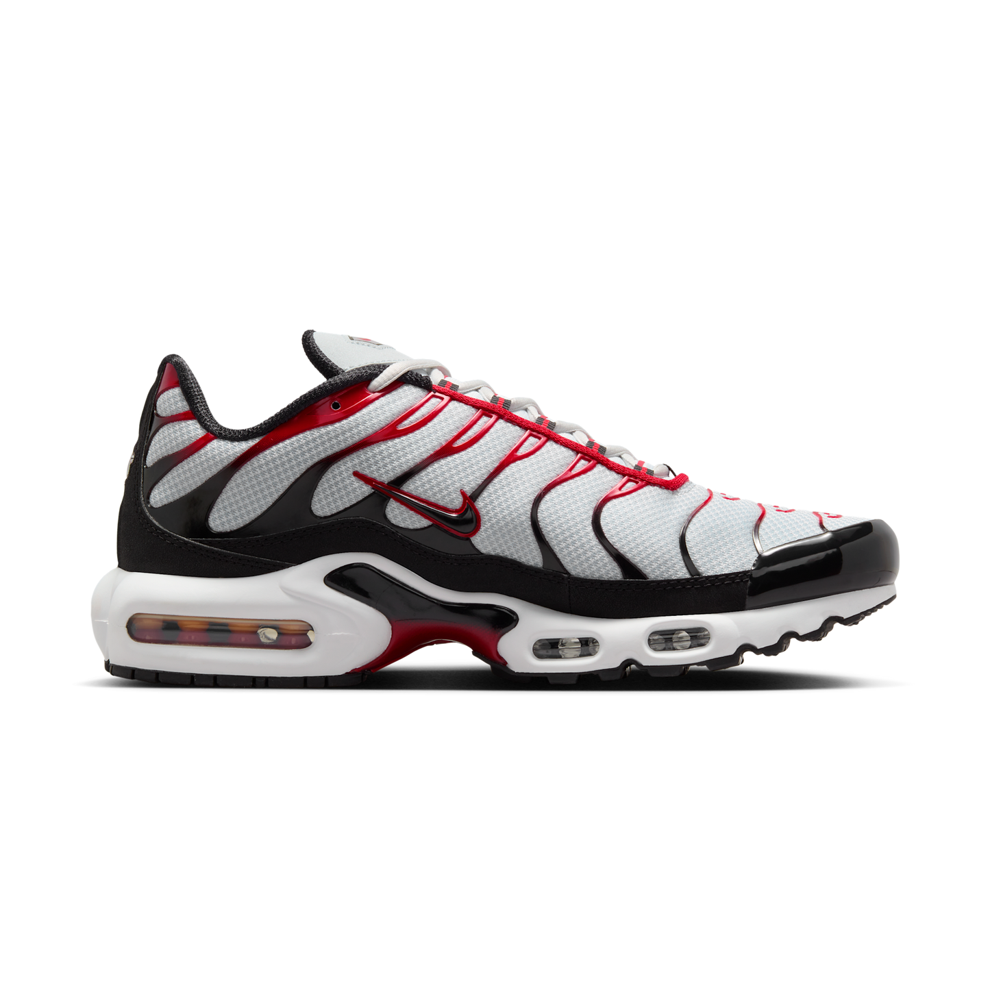 Nike Air Max Plus Pure Platinum Black University Red
