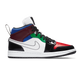 Jordan 1 Mid SE Black White Multi-Color (Women's)
