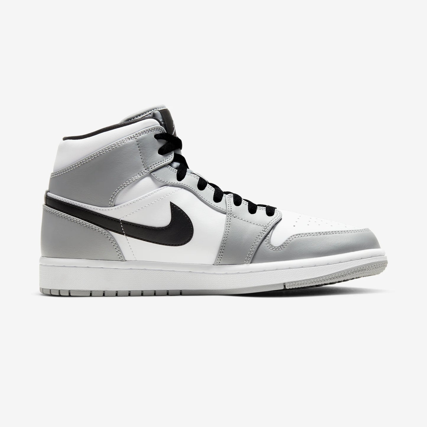 Jordan 1 Mid Light Smoke Grey
