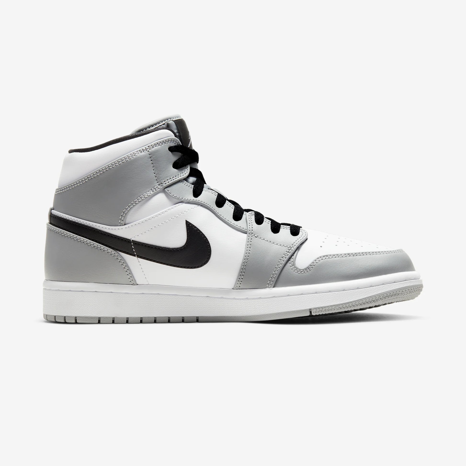 Jordan 1 Mid Light Smoke Grey