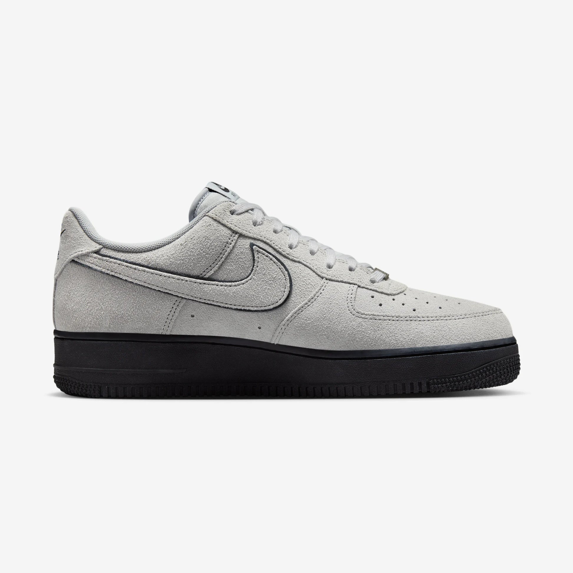 Nike Air Force 1 Low '07 LV8 Light Smoke Grey Suede Black