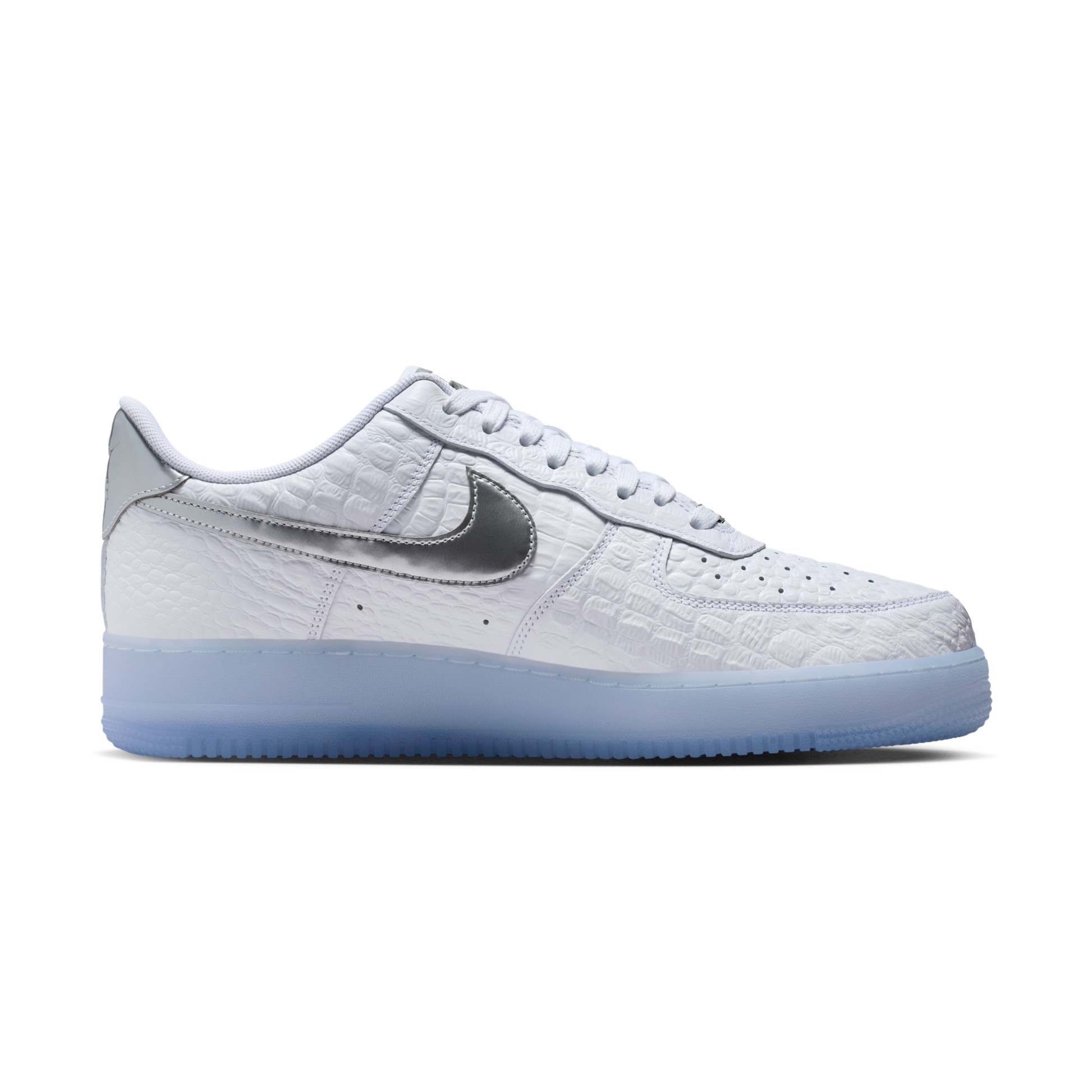 Nike Air Force 1 Low '07 Crocodile White Blue Tint