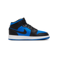 Jordan 1 Mid Black Royal Blue (GS)