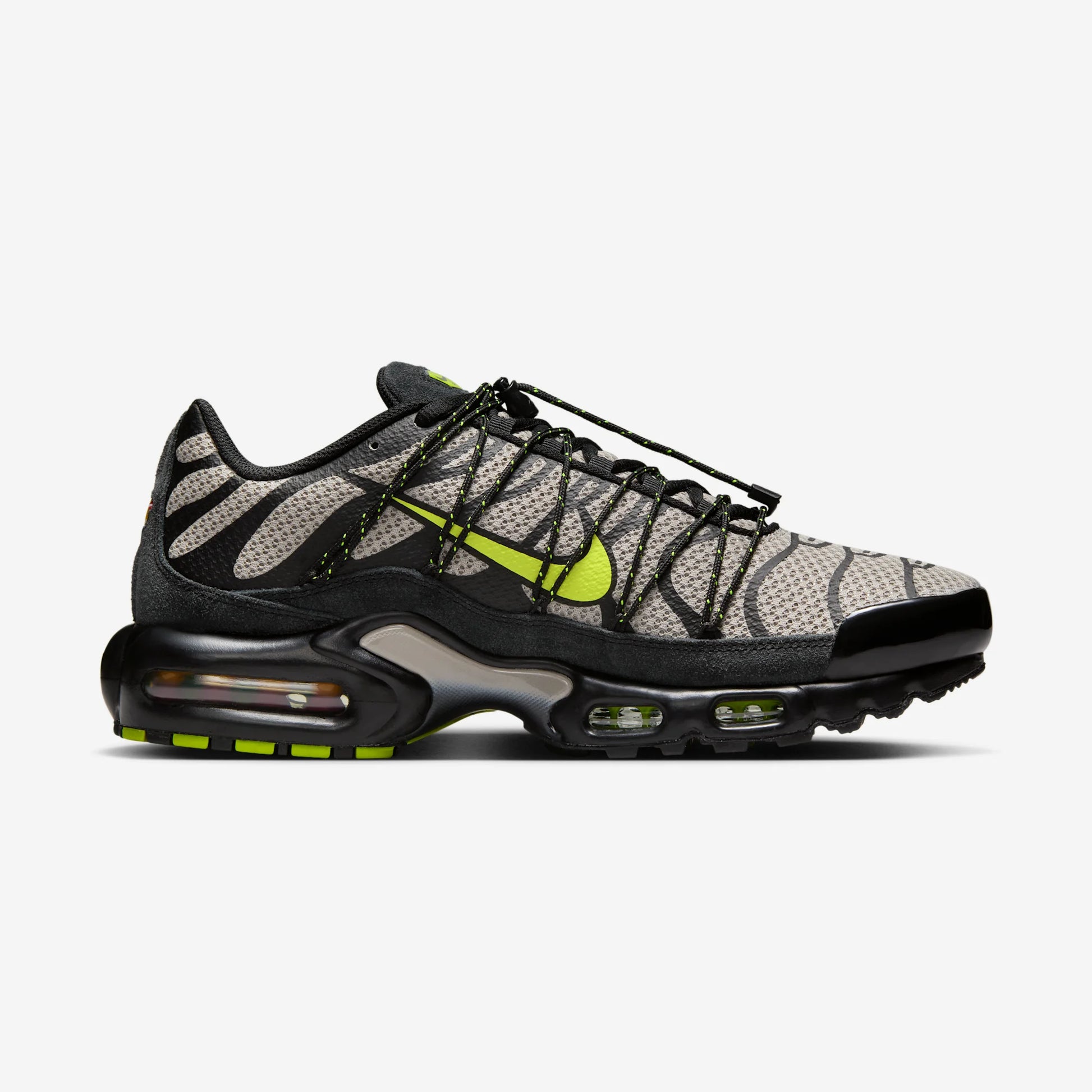 Nike Air Max Plus Utility Black College Grey Volt