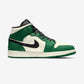 Jordan 1 Mid Pine Green