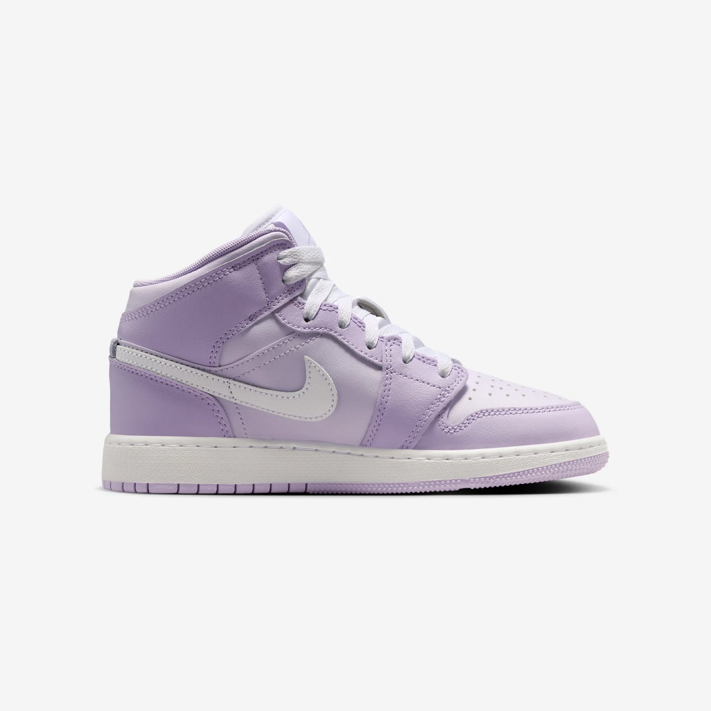 Jordan 1 Mid Violet Mist Barely Grape (GS)