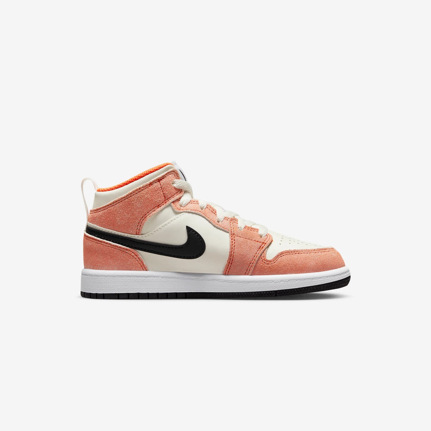 Jordan 1 Mid SE Orange Suede (PS)