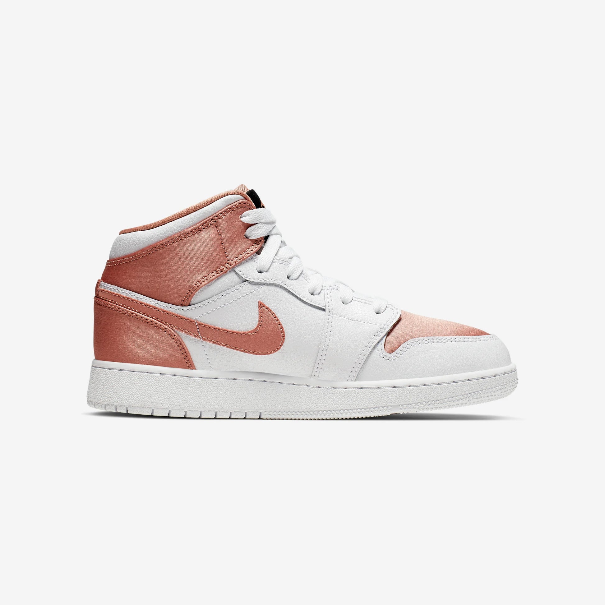 Jordan 1 Mid White Rose Gold (GS)