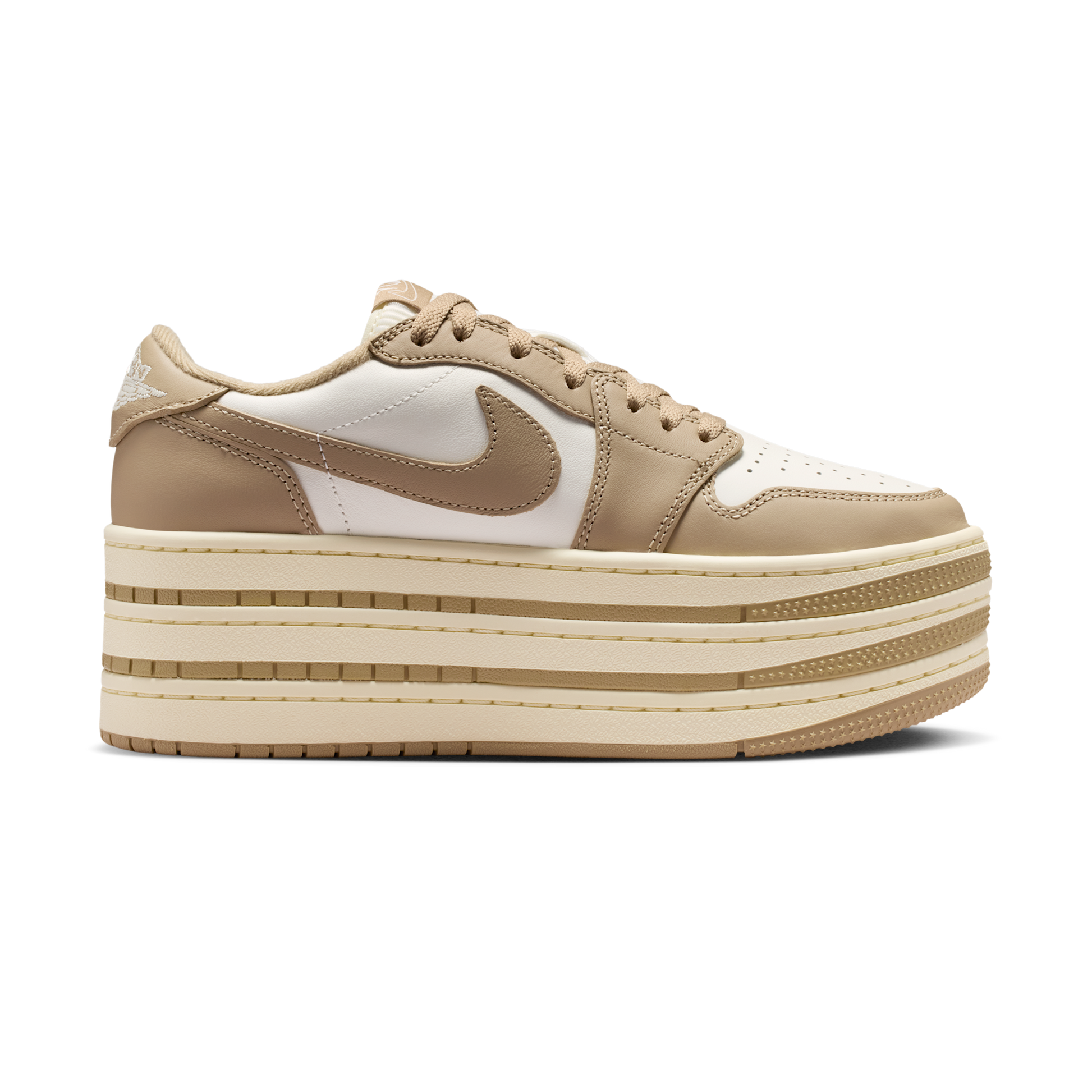 Jordan 1 Low Triple Stack Khaki Sail (Women's)
