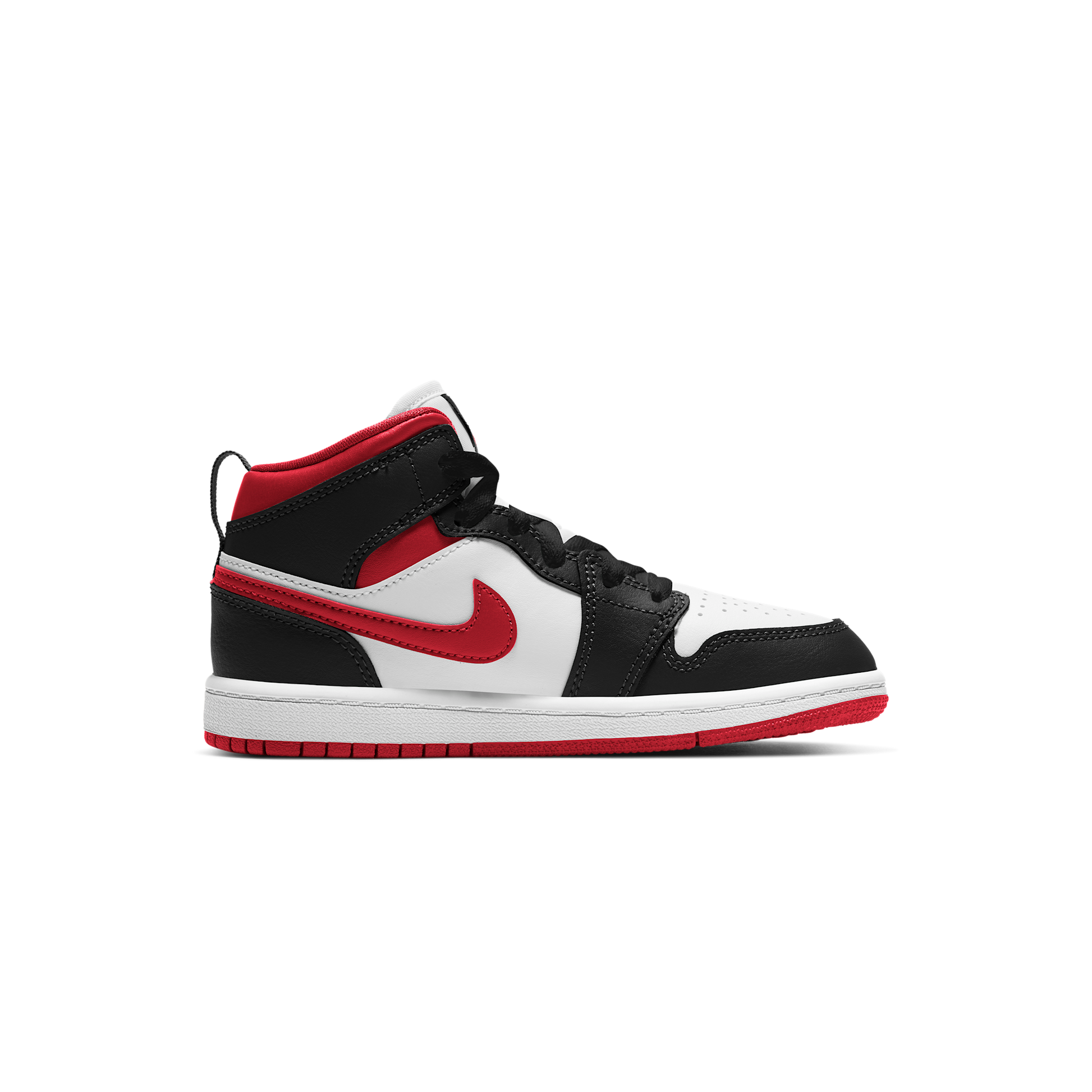 Jordan 1 Mid Gym Red Black White (PS)