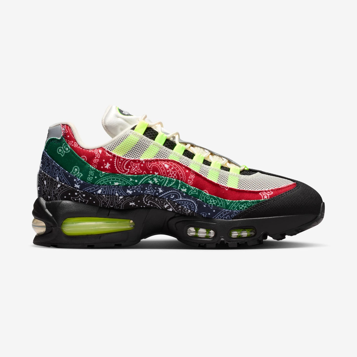 Nike Air Max 95 OG Big Bubble Neon Paisley Bandana