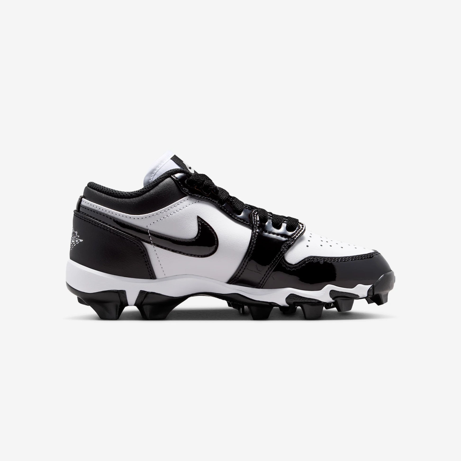 Jordan 1 Low Cleat Patent Panda (GS)