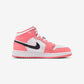 Jordan 1 Mid Pink Gaze (GS)