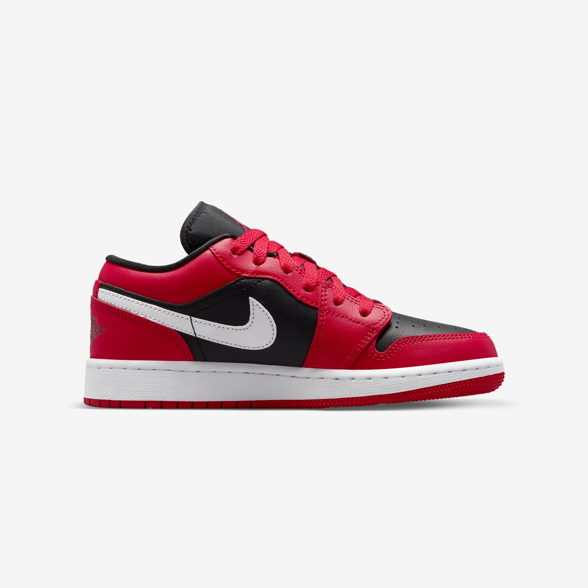 Jordan 1 Low Black Very Berry (GS)